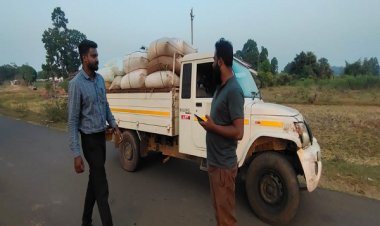 भरतपुर अनुविभाग में 3654 बोरी अवैध धान जब्त