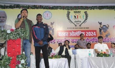 पूर्व मंत्री महेश गागड़ा ने समापन समारोह में युवा खिलाड़ियों मे भरा जोश