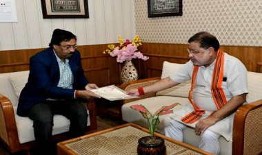 विधानसभा के नव-निर्वाचित सदस्य सुनील सोनी ने कार्यभार संभाला