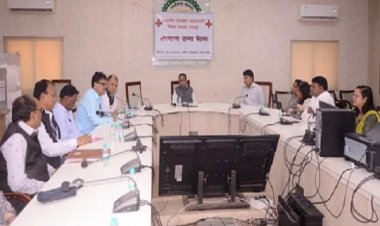 भारतीय रेडक्राॅस सोसायटी के रायपुर शाखा के लिए 15 सदस्य सर्वसम्मति से चुने गए