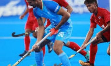 गत चैम्पियन भारत ने पुरुष जूनियर एशिया कप हॉकी के पहले मैच में थाईलैंड को 11-0 से रौंदा