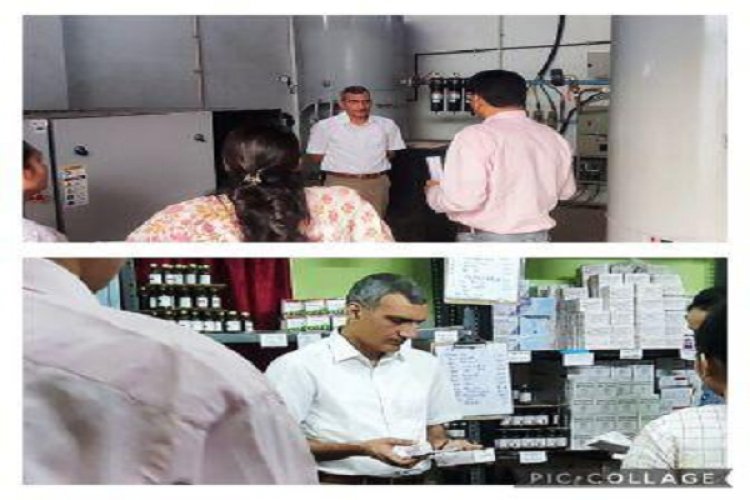 कलेक्टर शर्मा ने जिला चिकित्सालय का किया निरीक्षण