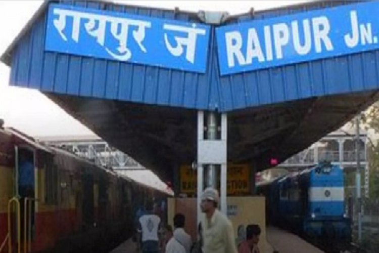 रायपुर से नवा रायपुर होते हुए अभनपुर के बीच ट्रेन चलने का आज ट्रायल