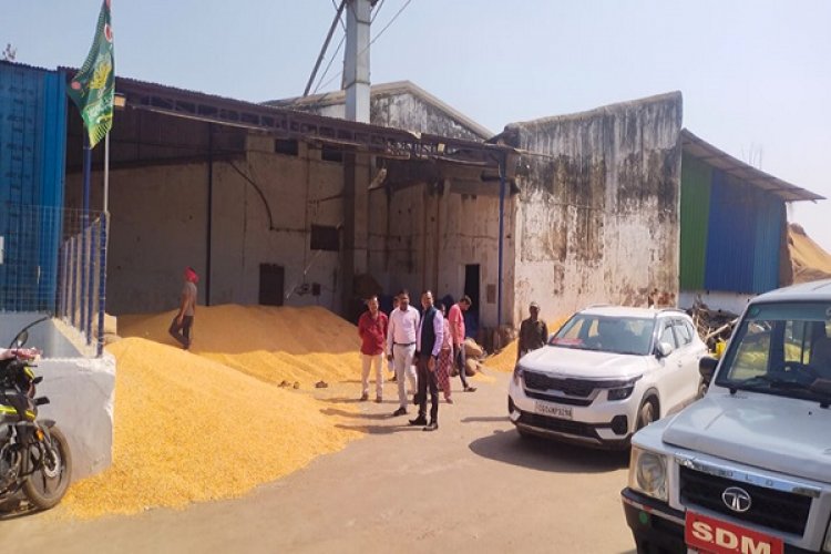 धान के अवैध परिवहन और भंडारण की रोकथाम के लिए चलाया जा रहा जांच अभियान