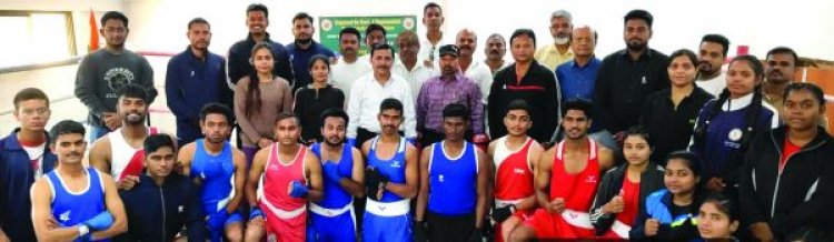 पं रविवि की पुरुष एवं महिला बॉक्सिंग टीम का हुआ चयन