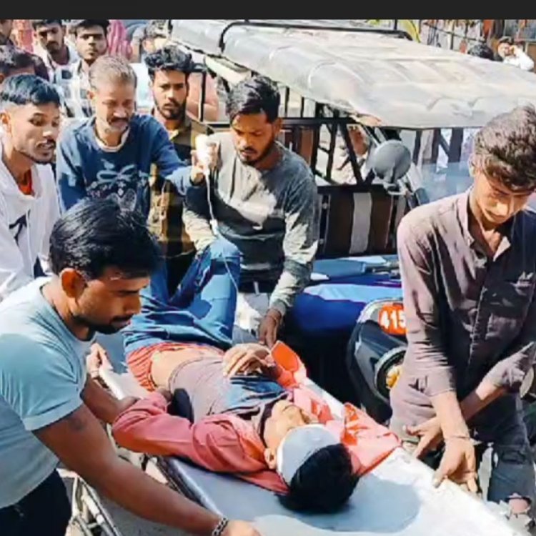 ब्यावरा हाईवे पर ट्रक ने बाइक सवारों को रौंदा:10 किलोमीटर पीछा कर पकड़ा; एक की मौत, तीन गंभीर घायल, ओवरब्रिज बनाने की मांग