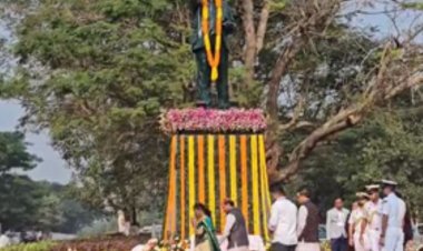 राष्ट्रपति द्रौपदी मुर्मू सहित कई राजनीतिक हस्तियों ने बाबा साहेब अंबेडकर को दी श्रद्धांजलि
