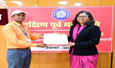 संरक्षा के सजग प्रहरियों को महाप्रबंधक ने सम्मानित किया