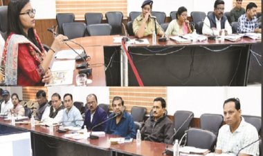 कलेक्टर ने सर्विस लेन से अतिक्रमण हटाने अधिकारी को दिए निर्देश