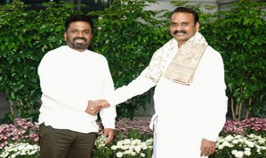 श्रीलंका के राष्ट्रपति दिसानयाके पहली आधिकारिक विदेश यात्रा पर भारत आए