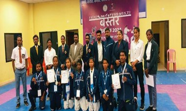 कोण्डागांव ने बस्तर ओलंपिक में जीते 37 पदक