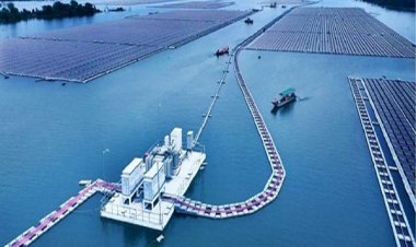 ओंकारेश्वर में देश की बड़ी फ्लोटिंग सौर ऊर्जा परियोजना से बनने लगी प्रदूषण मुक्त बिजली