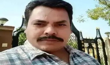 आरक्षक उपेंद्र तिवारी की सड़क दुर्घटना में मौत