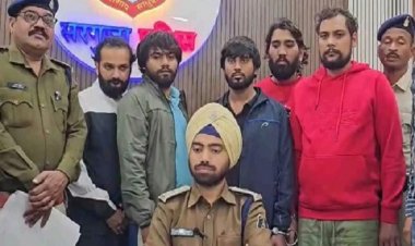 भू माफियाओं के लिए काम करने वाले 5 गिरफ्तार