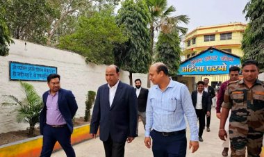 नए जज ने किया सेंट्रल जेल का औचक निरिक्षण