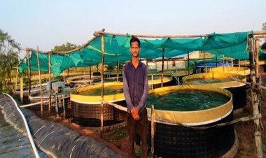 ग्रामीण युवा सुजीत कर रहे मछलीपालन से की लाखों की आमदनी