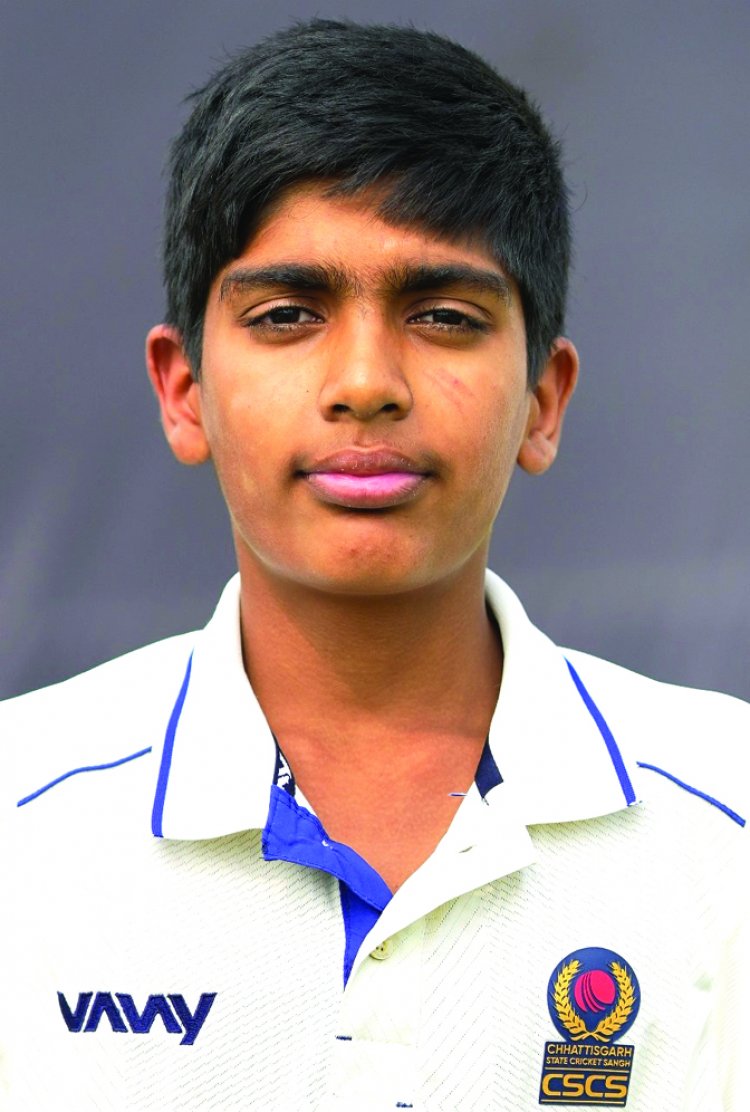 मेंस अंडर 16 विजय मर्चेंट ट्रॉफी में हिमाचल प्रदेश विरूद्ध छग को बढ़त के चलते 3 अंक