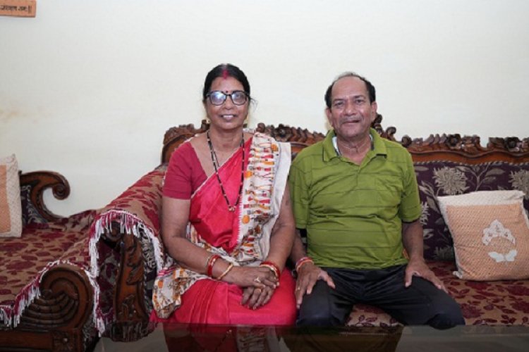 श्री रामलला के दर्शन पा कर अभिभूत हैं राठौर दंपत्ति