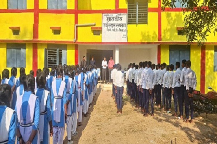 सपलवा के नए विद्यालय भवन का हुआ लोकार्पण