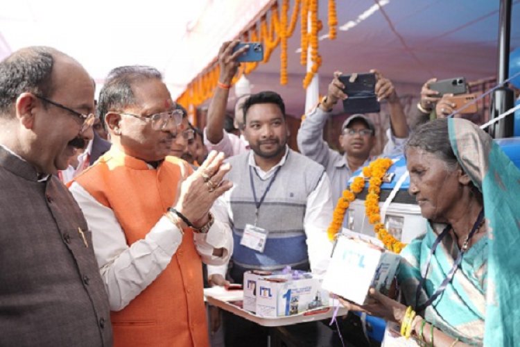 कोरबा जिला विकास की राह में आगे बढ़ रहा हैः विष्णुदेव साय