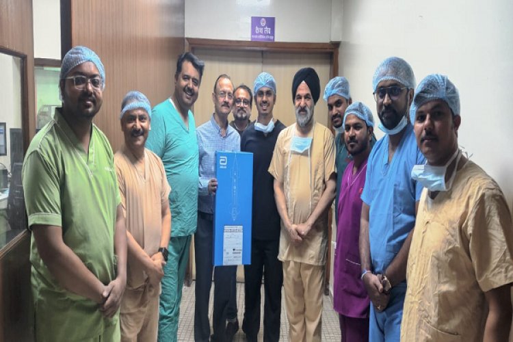 कोरोनरी ऑर्बिटल एथेरेक्टोमी पद्धति से मरीजों को मिला नया जीवन