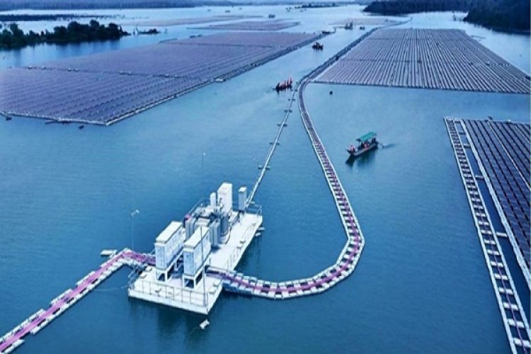 ओंकारेश्वर में देश की बड़ी फ्लोटिंग सौर ऊर्जा परियोजना से बनने लगी प्रदूषण मुक्त बिजली