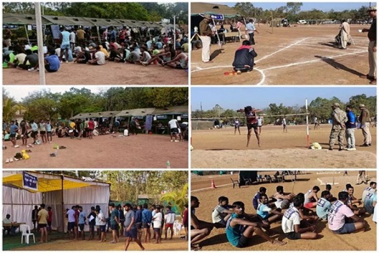 आरक्षक भर्ती, 793 अभ्यर्थियों का हुआ शारीरिक दक्षता परीक्षा