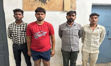 शराब के नशे में स्कूल अन्दर घुसकर शिक्षकों से गाली गलौज, आरोपी गिरफ्तार