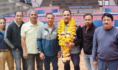 राष्ट्रीय बैडमिंटन प्रतियोगिता में राजीव के नेतृत्व में राजस्थान का दल भाग लेगा