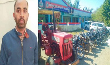 सूदखोर गिरफ्तार: 12 लाख नगद, 92 ब्लैंक चेक सहित संपत्तियां जब्त