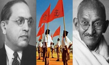 RSS ने किया बड़ा दावा, संघ की शाखा में आए थे आंबेडकर और गांधी, पेपर की कटिंग भी दिखाई