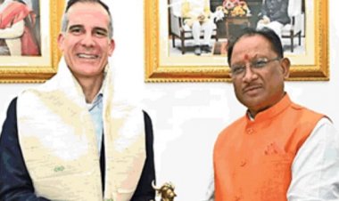 छत्तीसगढ़ की विकास यात्रा में साझेदार बनेगा अमेरिका, राजदूत ने की सीएम से मुलाकात