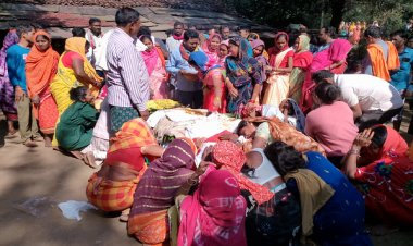 बिलखते परिजन, हर आंख में आंसू… शहीद ड्राइवर तुलेश्वर राणा का गृह गांव में अंतिम संस्कार