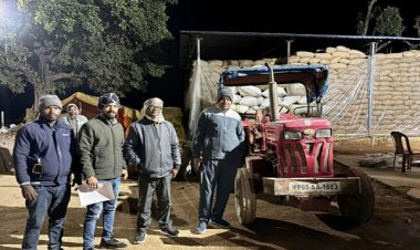 संयुक्त टीम ने जब्त किया अवैध धान