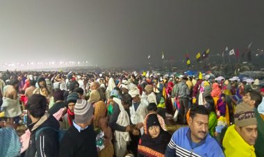 महाकुंभ शुरू... पौष पूर्णिमा पर 1 करोड़ श्रद्धालु करेंगे संगम स्नान, 12 किमी पैदल चल रहे; देखें वीडियो