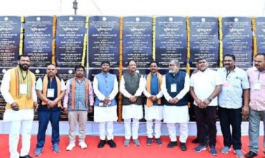 बचेली प्रवास में मुख्यमंत्री ने 160 करोड़ से अधिक राशि के विकास कार्यो का किया लोकार्पण व भूमिपूजन