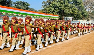 गणतंत्र दिवस के लिए परेड की अंतिम रिहर्सल सम्पन्न