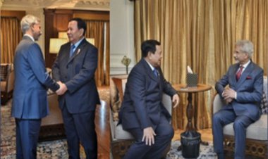 विदेश मंत्री जयशंकर ने इंडोनेशिया के राष्ट्रपति से की मुलाकात