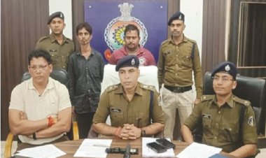 लाखों का माल सहित चोर गिरफ्तार