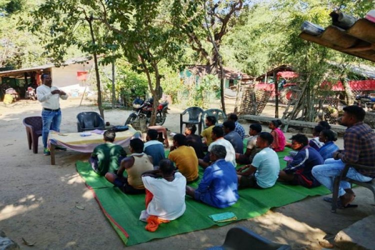 पंचायतों में शिविर लगाकर किया जा रहा पंजीयन