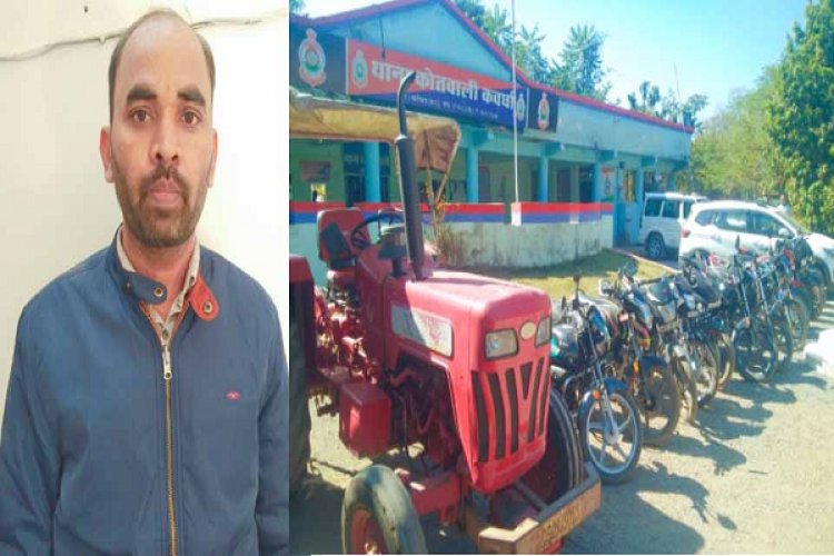 सूदखोर गिरफ्तार: 12 लाख नगद, 92 ब्लैंक चेक सहित संपत्तियां जब्त