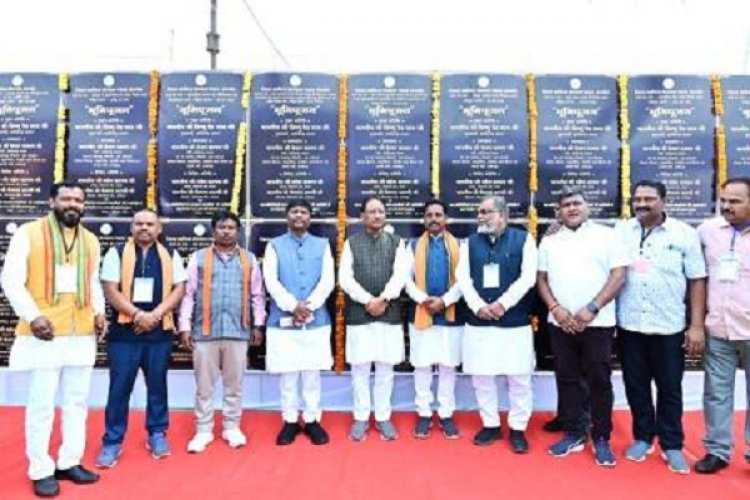 बचेली प्रवास में मुख्यमंत्री ने 160 करोड़ से अधिक राशि के विकास कार्यो का किया लोकार्पण व भूमिपूजन