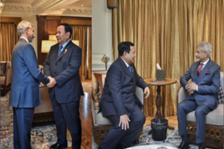 विदेश मंत्री जयशंकर ने इंडोनेशिया के राष्ट्रपति से की मुलाकात