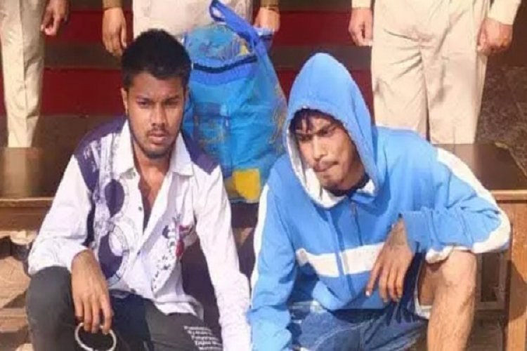 देशी शराब के साथ दो युवक गिरफ्तार