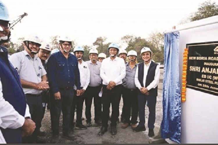 100 टन क्षमता वाले नए रोड वेब्रिज का कार्यपालक निदेशक प्रभारी ने किया उद्घाटन