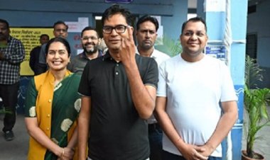 मंत्री ओपी चौधरी ने किया मतदान