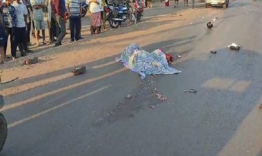 तेज रफ्तार डम्फर ने एक्टिवा सवार को कुचला, मौत