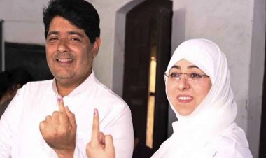 रायपुर निगम चुनाव: एजाज ढेबर हारे, पत्नी जीती...