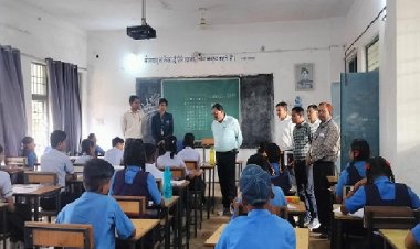 कलेक्टर शर्मा ने किया एनएमएमएसई 2024-25 परीक्षा केंद्रों का निरीक्षण