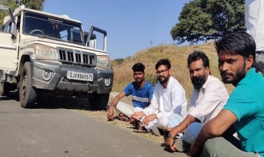 रतलाम के सैलाना विधायक ने फिर शराब लेकर जा रहे वाहन को पकड़कर पुलिस को सौंपा